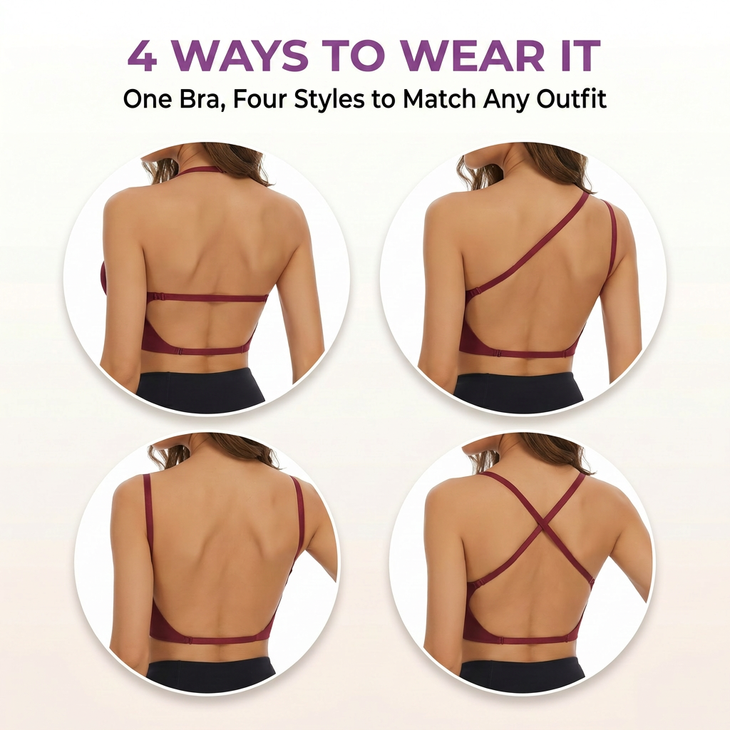 BellaLift™ Invisible Push-Up Bra