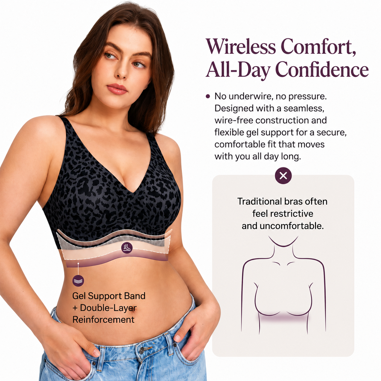 Wireless Sculpting Bra™
