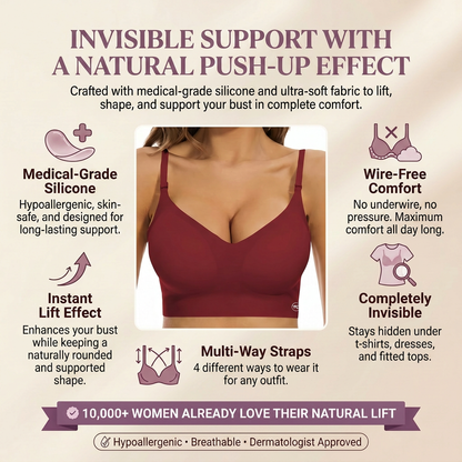BellaLift™ Invisible Push-Up Bra